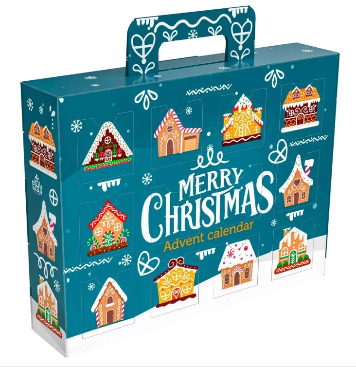 Подарунковий набір № 6 адвент-календар "Сніжно-медове диво" 500 гр, Світ Трейдер